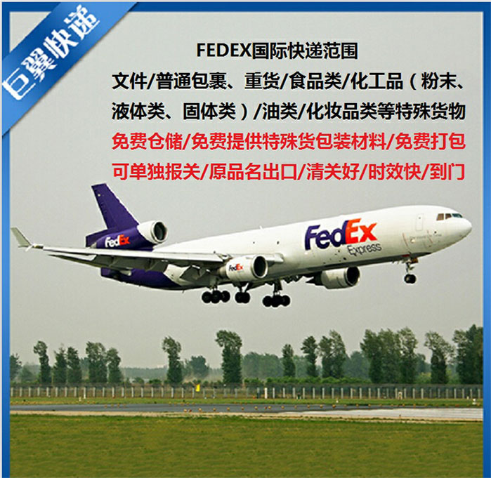 FEDEX 聯邦國際到美國紐約